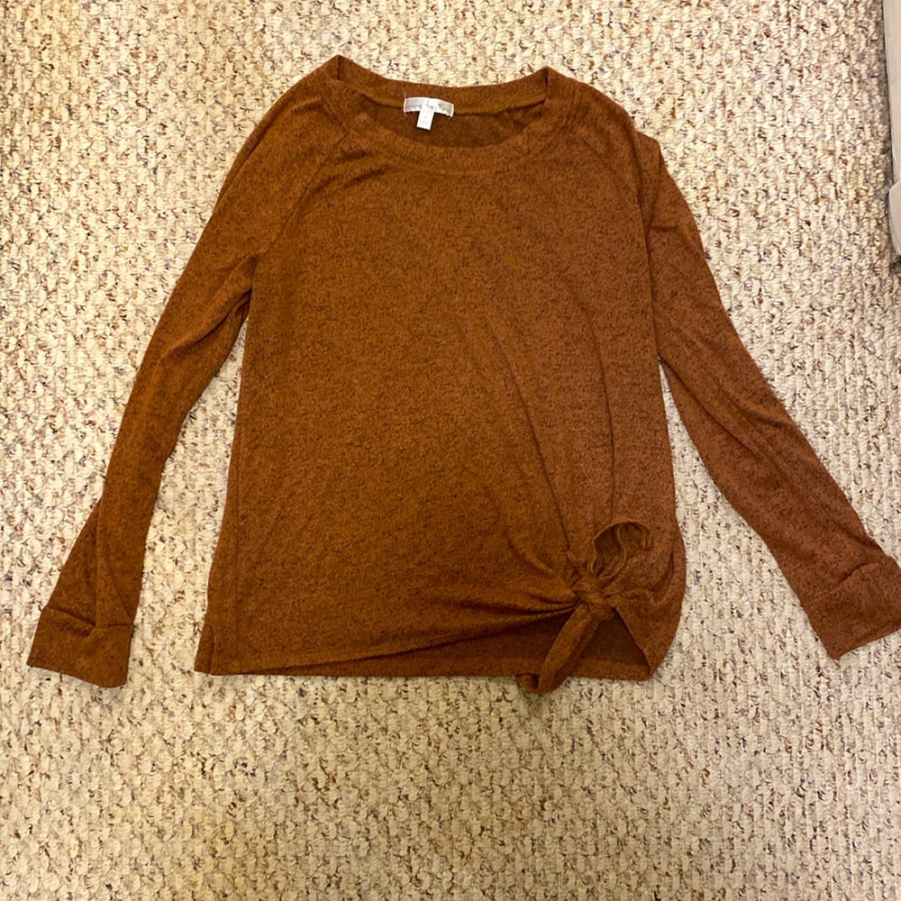 Brushed Knit Top